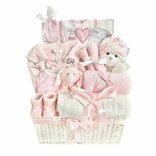 Load image into Gallery viewer, Sadie Girls Deluxe Baby Hamper
